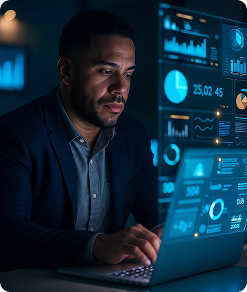 Sales team using Zoho CRM